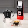 Cafeteira Moka Bialetti para Indução 2 Chávenas Preto