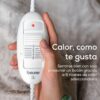 Manta Elétrica 180 x 130 cm Beurer 6 Temperaturas Automática HD 75 Bege/Castanho