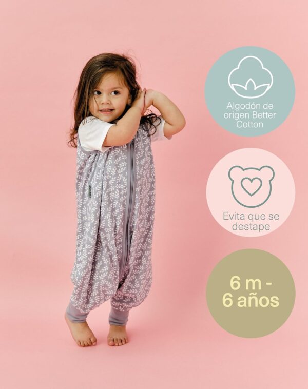 fourth_B097C8R1VC_22_130326 (80 cm / 2 Anos) Pijama com Pés Molis&co 100% Oeko-Tex 100 Blue Garden