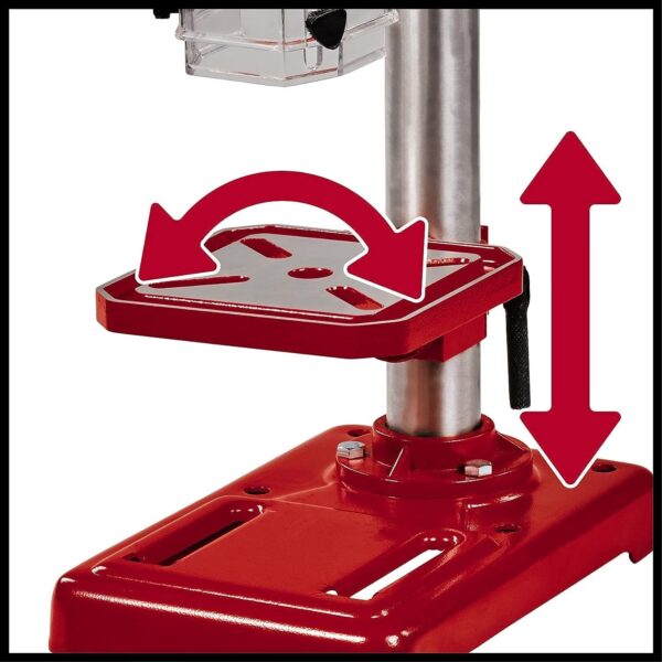 Engenho de furar de Coluna Einhell TC-BD 450 W 2650rpm com Mesa de Perfuração Ajustável
