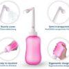 Garrafa Peri Bidé Portátil T2 360 ml - Cuidados Pós-Parto, Alívio Perineal com Bico 60° e Bolsa