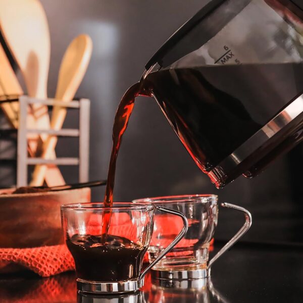 Cafeteira de gotejamento 6 Chávenas Cecotec Coffee 56 Drop 0,8 L 680 W Inox com Filtro Permanente