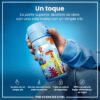 Garrafa de Água 400ml Inox Ion8 para Crianças com Tampa Abatível e Fecho Seguro Safari