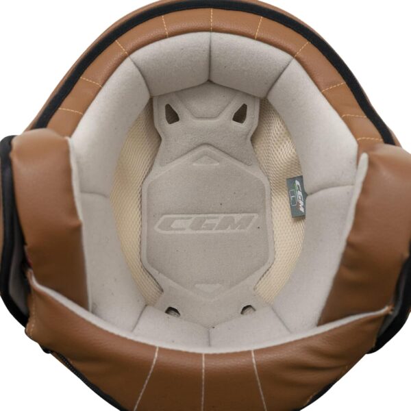 (L / 57cm) Capacete Open Face CGM 191 V PIX Vintage Azul Prata Satinado