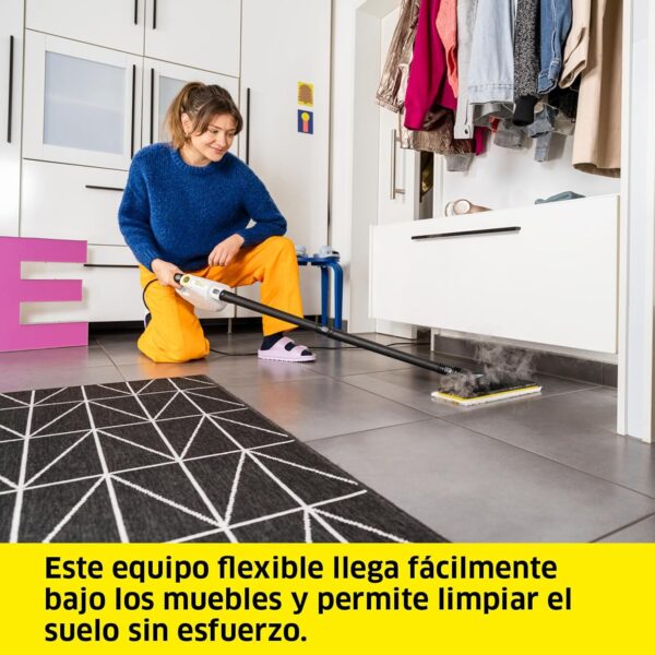 Maquina Limpeza A Vapor Karcher SC 1 Multi & Up com Boquilha EasyFix Large e Pano Microfibra