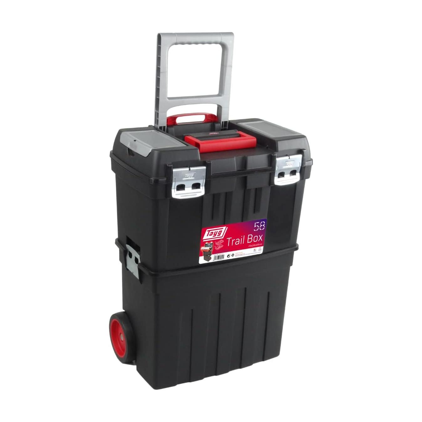 Caixa de Ferramentas Trolley Tayg 58 Trailbox 47x29x63 cm