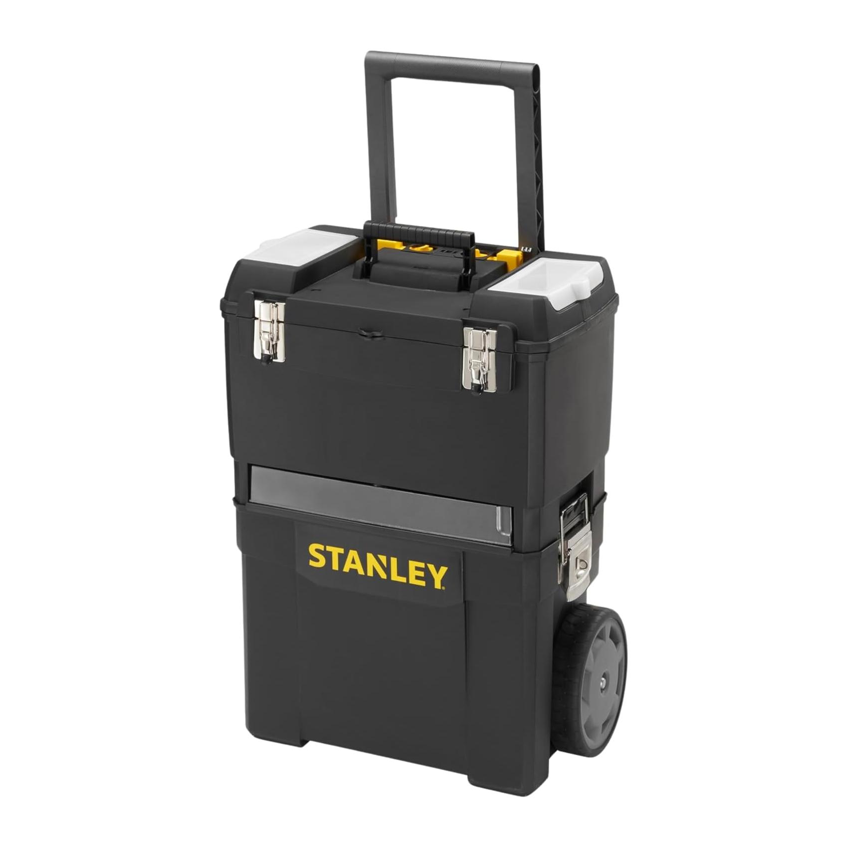 Carrinho / Trolley para Ferramentas STANLEY 2 Em 1 Empilhável e Caixa de Ferramentas Removível 1-93-968