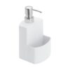 Dispensador de Detergente Wenko 380 ml True Colours Cerâmica Satinada Branco