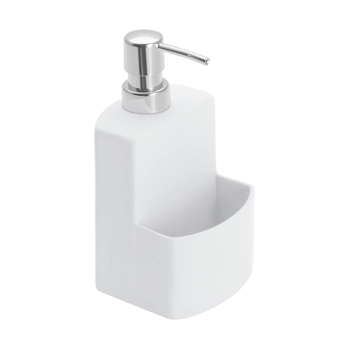 Dispensador de Detergente Wenko 380 ml True Colours Cerâmica Satinada Branco