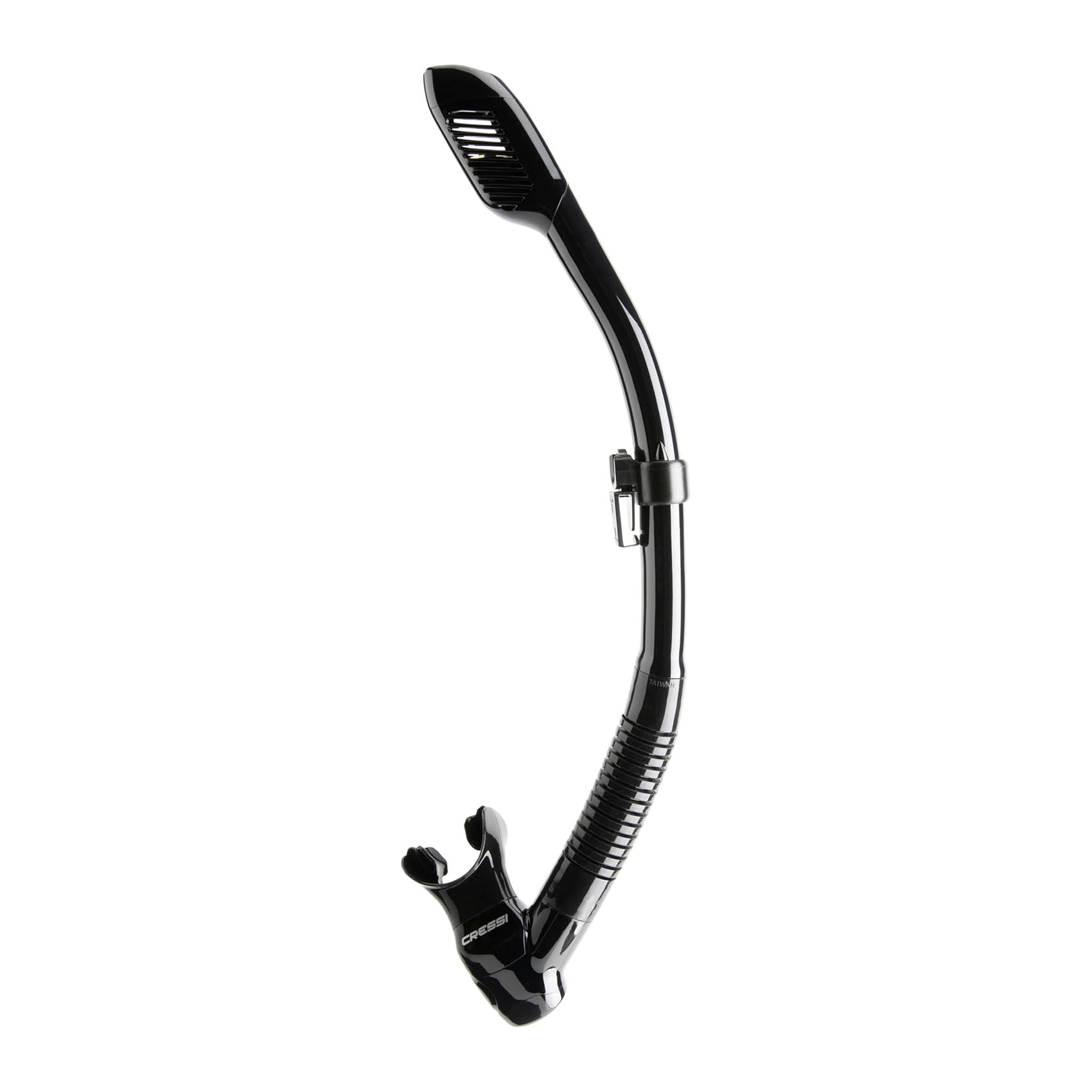 Tubo de respiração de mergulho Cressi Schnorchel Dry unissexo T. Único