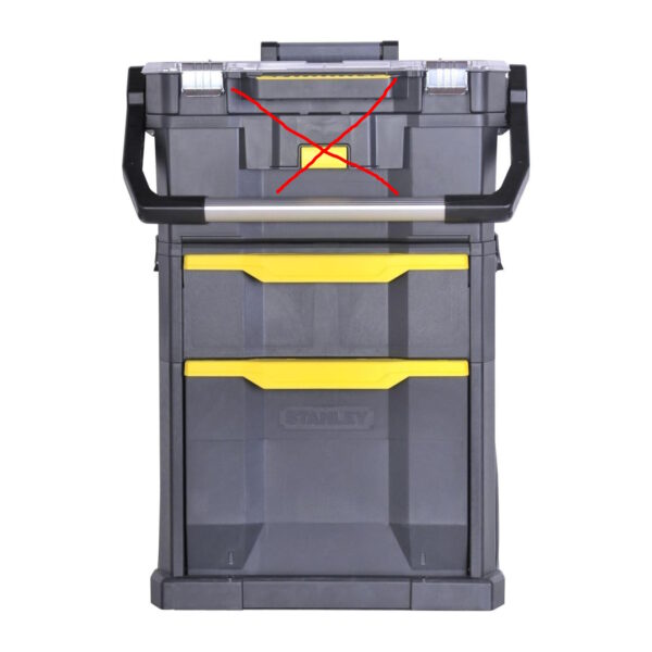 main_B00F2J9N7K_197_130326 Carrinho / Troley para Ferramentas 2 Em 1 Stanley STST1-79231 56x38.2x76.4 cm Preto/Amarelo