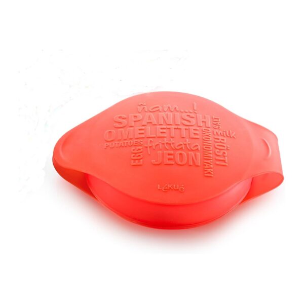 Molde para tortilha espanhola uso em Micro-ondas Lékué Spanish Omelette em Silicone
