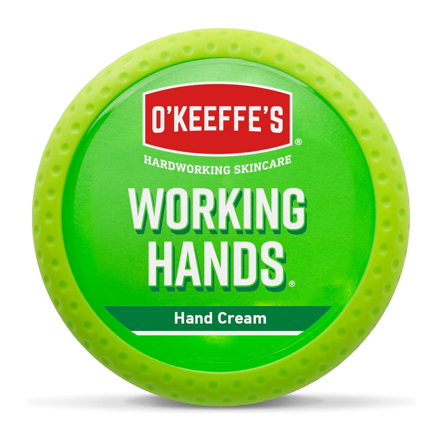 Creme de Mãos O’Keeffe’s Working Hands 96 g – Reparador para Mãos Muito Secas e Rachadas