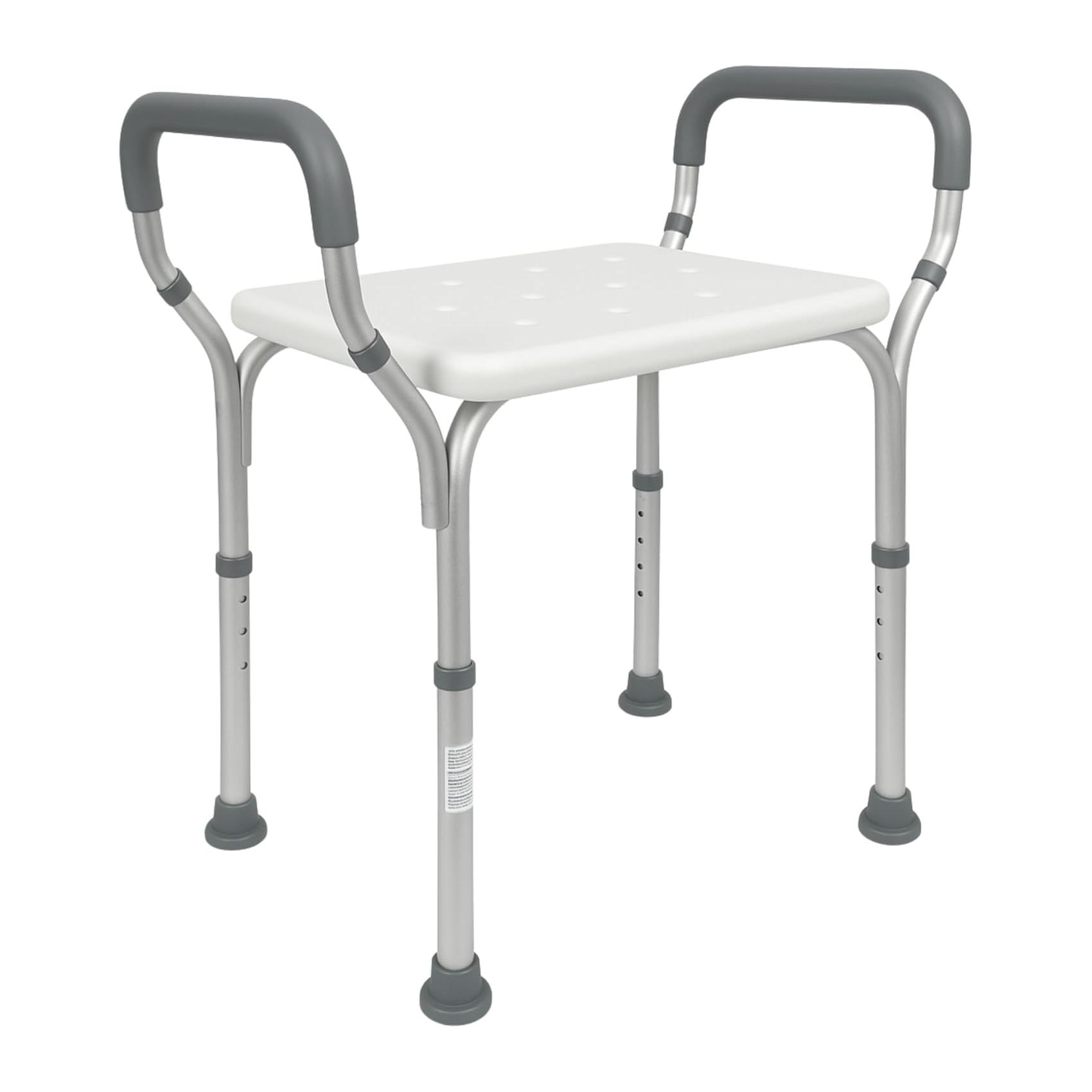 Cadeira de Duche Mobiclinic Regulável Apoio Braços