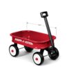 Radio Flyer Little Red Toy Wagon Pequeno Carrinho de Brincar Decorativo