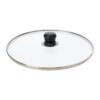 Tampa de Vidro Ibili 36 cm Aço Inoxidável Transparente/Plateado/Negro