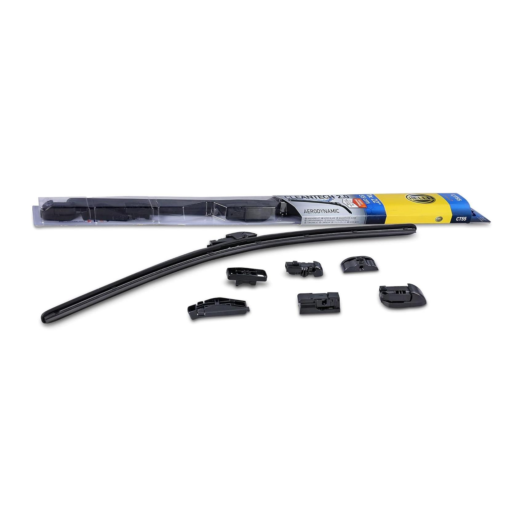 Escova Limpa Vidros Hella Cleantech 2.0 CT55 550 mm Frontal