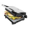 Tostadeira Cecotec RocknGrill 700 W Revestimento RockStone Asa Fria Aço Preto