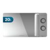 Micro-ondas Cecotec 700 W 20 L ProClean 3060 Mirror Tecnologia 3DWave Ready2Clean Plateado