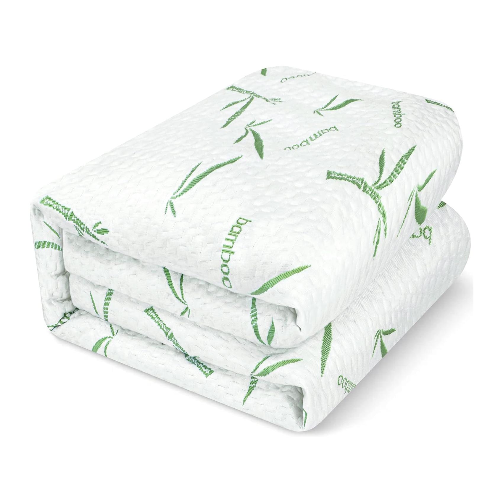 Protetor de Colchão Impermeável 90x190x30 cm Utopia Bedding Viscosa Premium Oeko-Tex