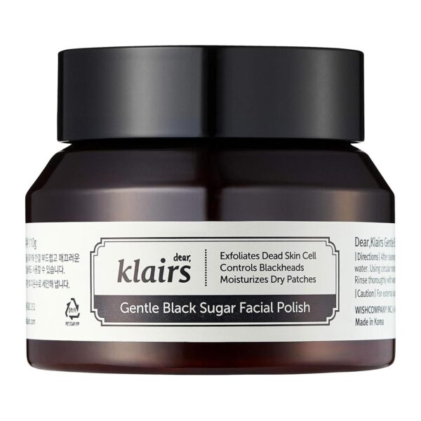 Esfoliante Facial Klairs Gentle Black Sugar 110 g Cor Natural