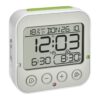 Despertador Digital TFA Dostmann Funk Bingo 2.0 com Temperatura e 2 Alarmes Branco 95x41x96 mm