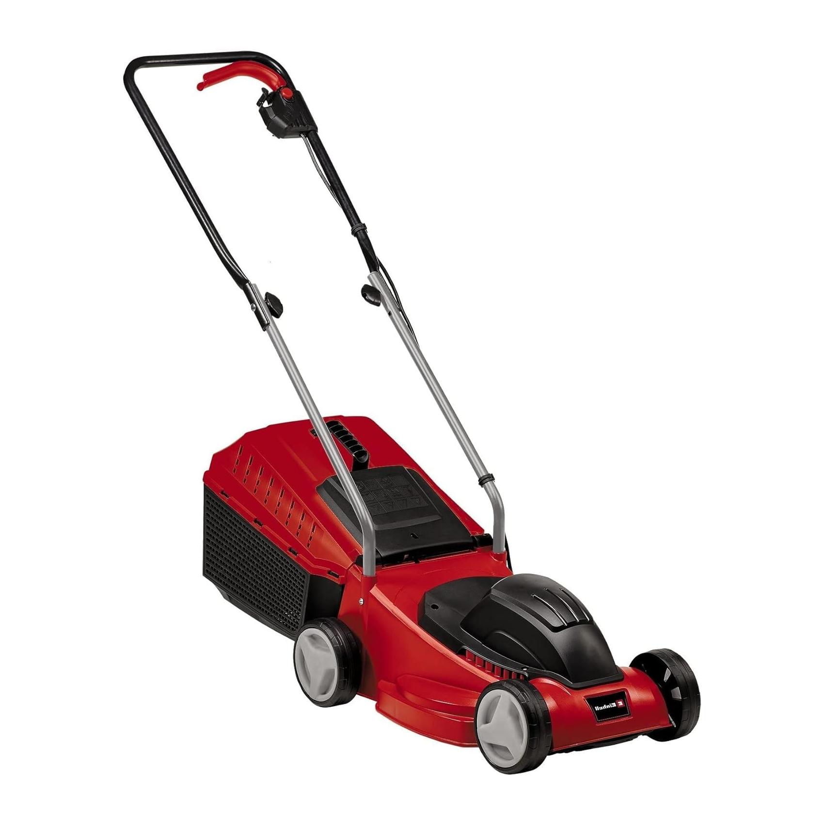 Corta-relvas Elétrico Einhell 1000 W 32 cm 30 L GC-EM 1232 com Ajuste de Altura