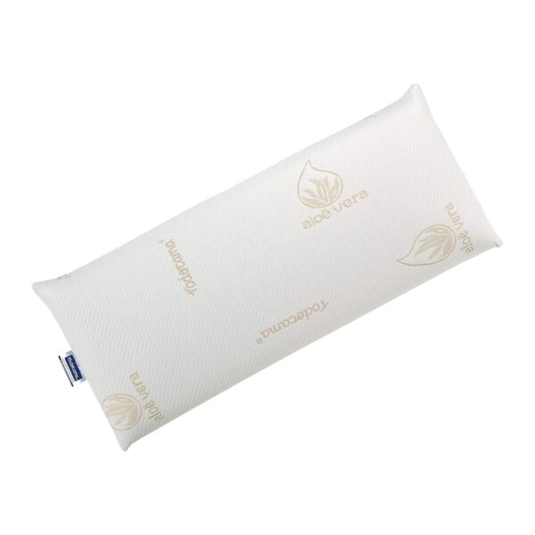 Almofada Viscoelástica 120 cm Todocama Antiácaros Antibacteriana Termorregulável Tecido Aloe Vera