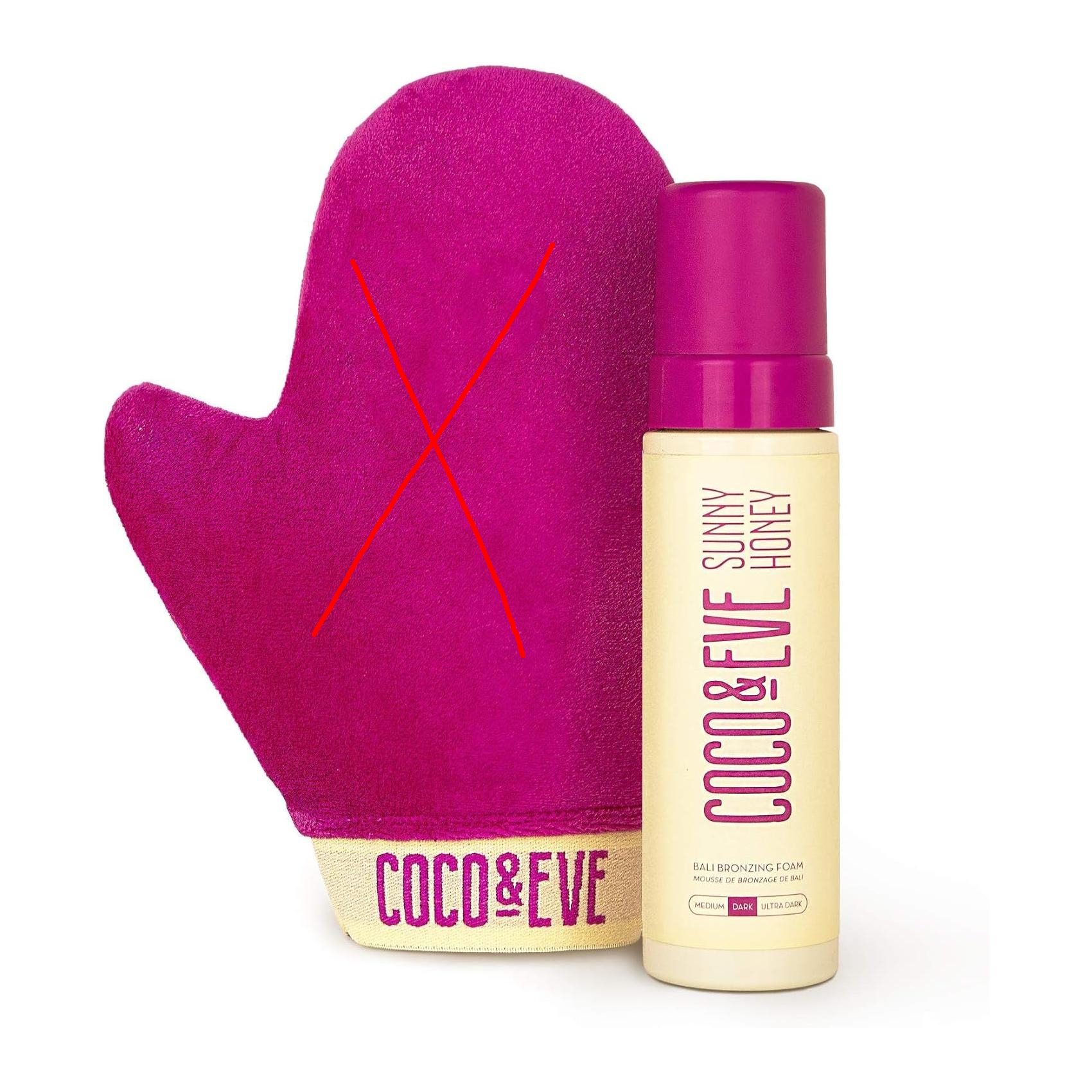 Espuma Autobronzeadora Coco & Eve Sunny Honey Bali Anticelulite Antienvelhecimento Orgânico (Escuro)