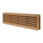Grelha de ventilação para portas 44 x 12 cm