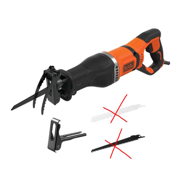 Serra de Sabre BLACK+DECKER 750 W 2800rpm Cabeçal Ajustável BES301-QS