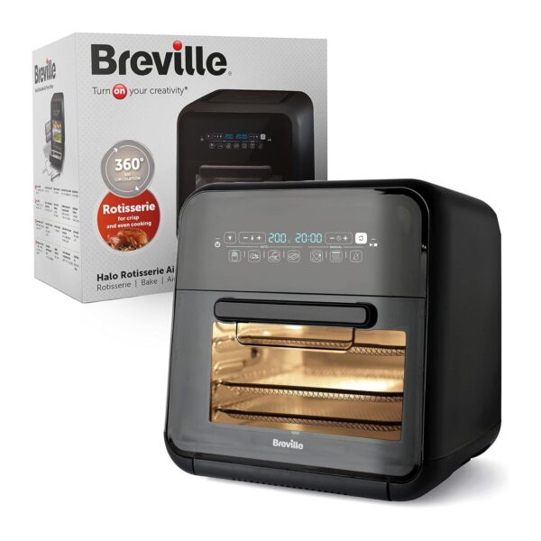 Forno / Air Fryer Breville10 L 2000 W Extragrande Digital Preto e Cinzento [VDF127X]