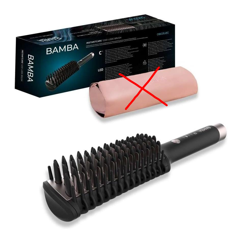 Escova Alisadora Cecotec Bamba InstantCare 1200 Look Brush 56 W Cerâmica Turmalina