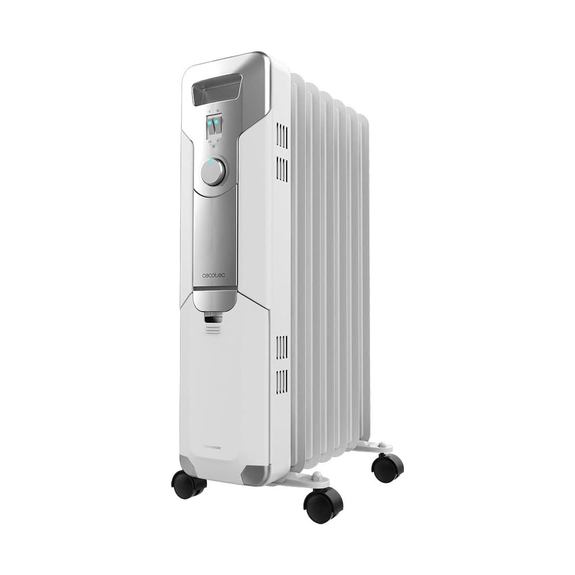 Radiador Elétrico de Óleo Cecotec 1500 W ReadyWarm 7000 Space 7 Módulos para 15 m²