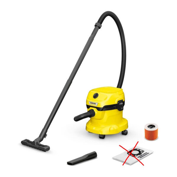 main_B09MD6NFGL_127_130326 Aspirador Karcher Sólidos e Liquidos WD 2 Plus V-12/4/18/C 1000 W Depósito 12 L