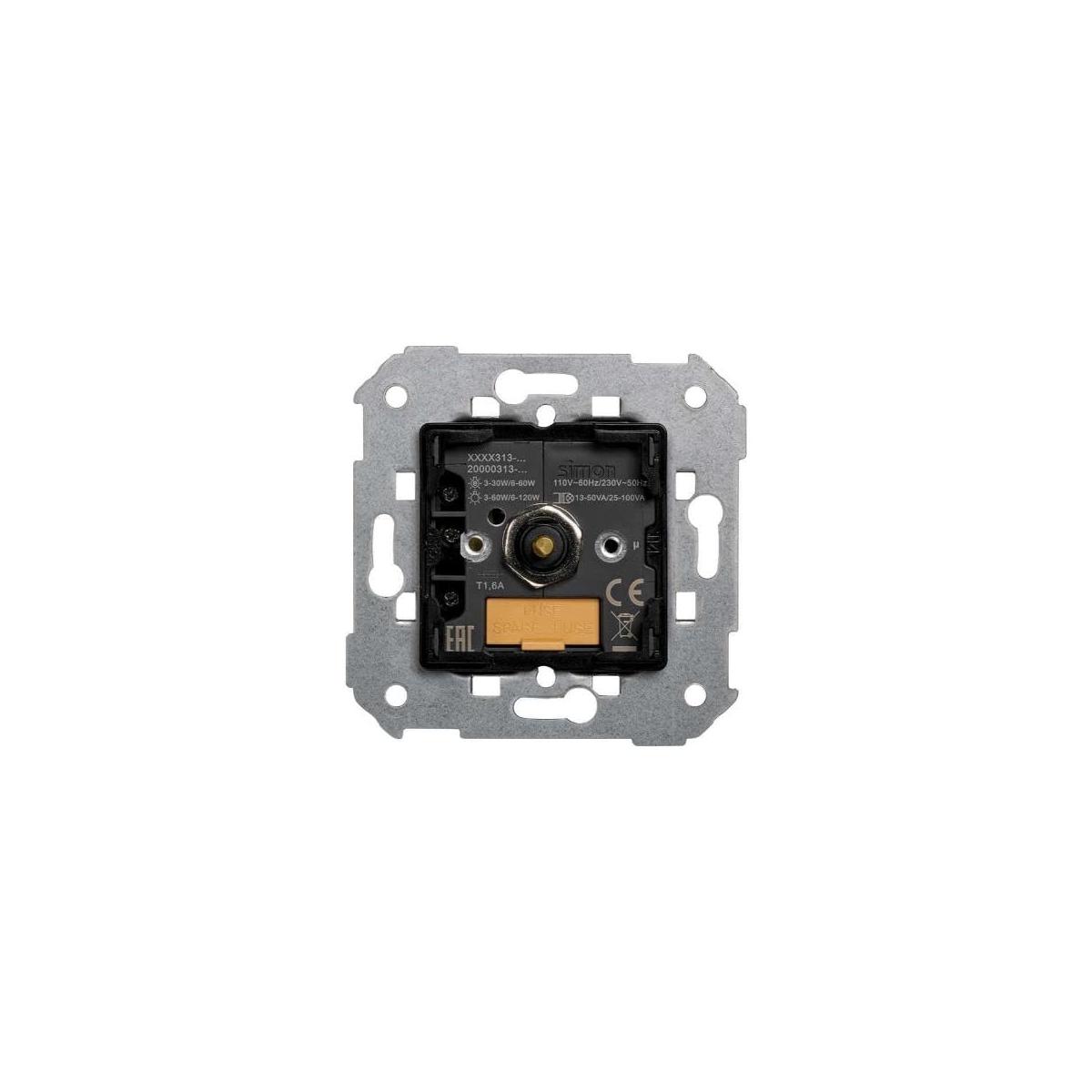 Regulador de Luz LED SIMON Série 75 Compatível com Tapas Séries 75, 31, 82 e 88