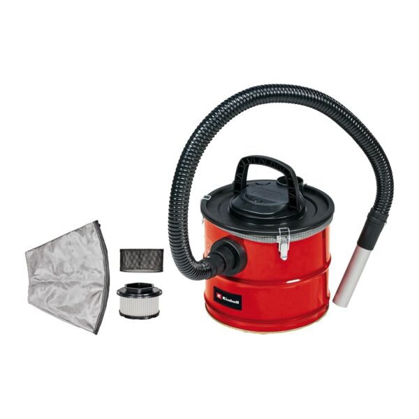 Aspirador de Cinzas Einhell 1200W TC-AV 1718 D Recipiente de 18 L com Fechos rápidos