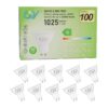 Pack 10 Lâmpadas LED GU10 6.5 W 1025LM 3000K Branco Quente Não Reguláveis 110 Graus