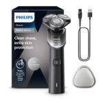Máquina de Barbear Elétrica Philips Serie X5000 X5004/00 Cabeça Flexível 360º 50min Prata
