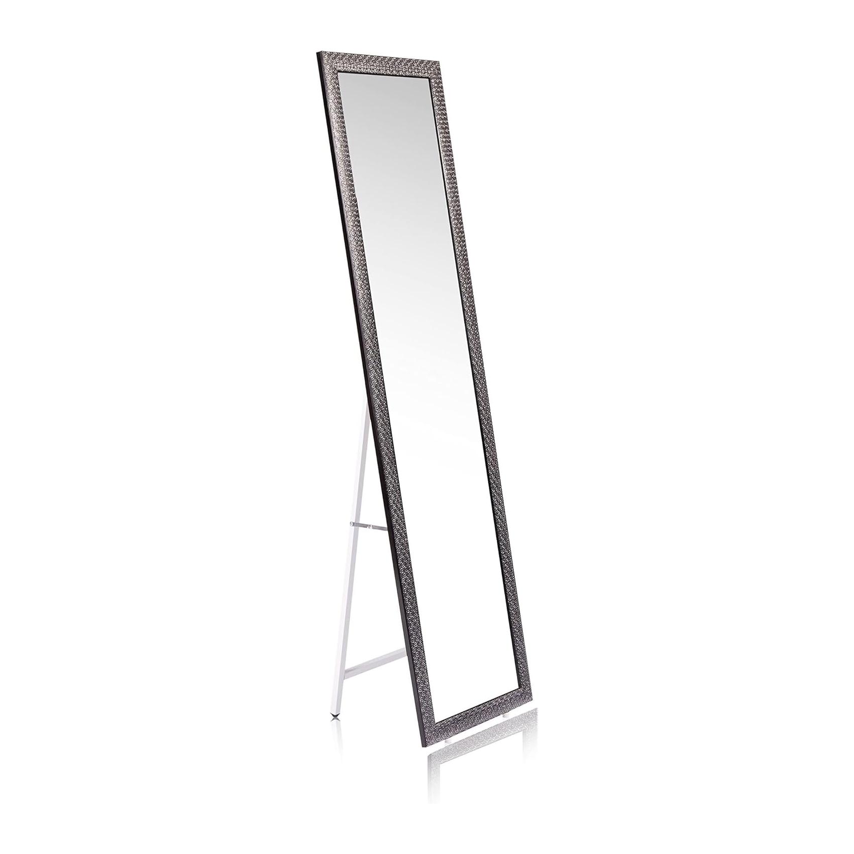 Espelho Retangular com tripé para (40x150x42 cm) Preto Hogar24 ES