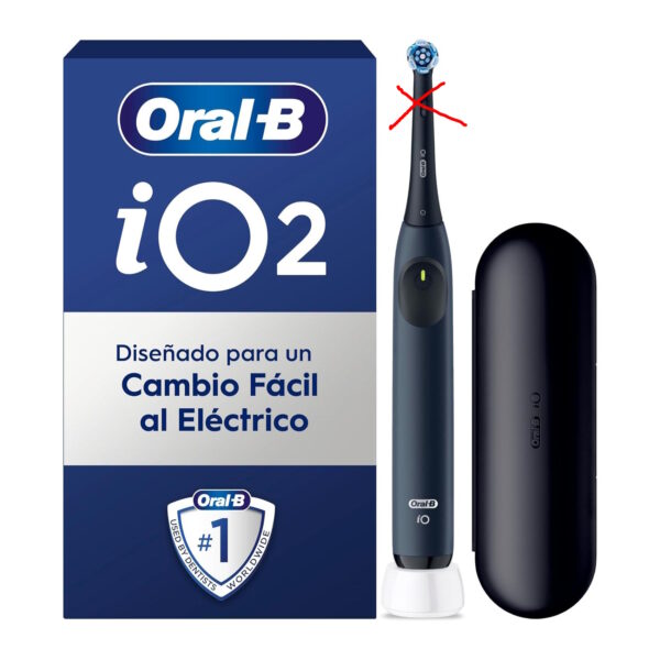 Escova de Dentes Elétrica Oral-B iO 2 Azul Mar com Estuche de Viagem