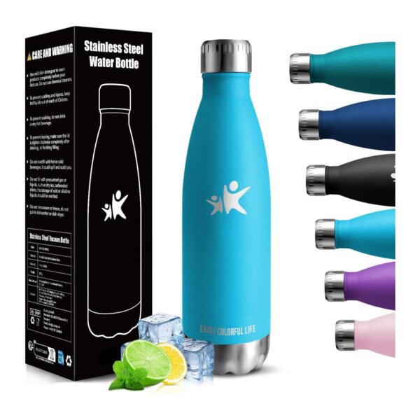 Garrafa Térmica Inox 500ML BPA-free Vácuo Isolado