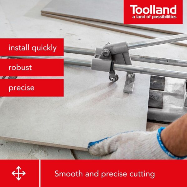 Cortador de Azulejos Manual 60 cm com Roda de Corte 22 mm Toolland