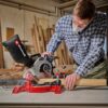 Serra de Esquadria Einhell TC MS 2112 1600 W 5000rpm Prato giratório e cabeça inclinável