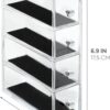 Organizador de Joias iDesign Clarity com 4 Gavetas de Plástico Transparente