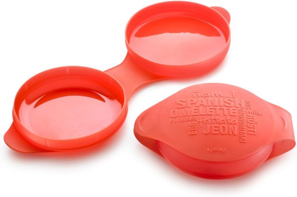 Molde para tortilha espanhola uso em Micro-ondas Lékué Spanish Omelette em Silicone