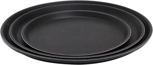 Bandeja Servir 35,5x2 cm Antideslizante Negra PRFV