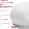 Almofada Viscoelástica 150 cm Pikolin Home Adaptável Ao Pescoço Hipoalergénica Firmeza Alta