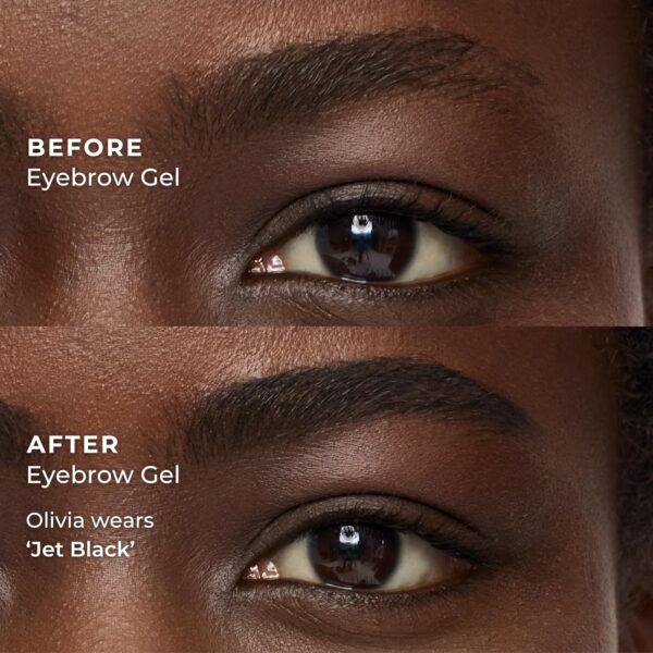 Gel de Sobrancelhas WUNDERBROW Preto e Vinho Waterproof Volumosas e Definidas