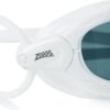 second_B01N2Y08UQ_210_210226 Óculos de Natação Adulto Zoggs Predator Lentes UV Ajuste Fácil Lentes sem névoa Branco